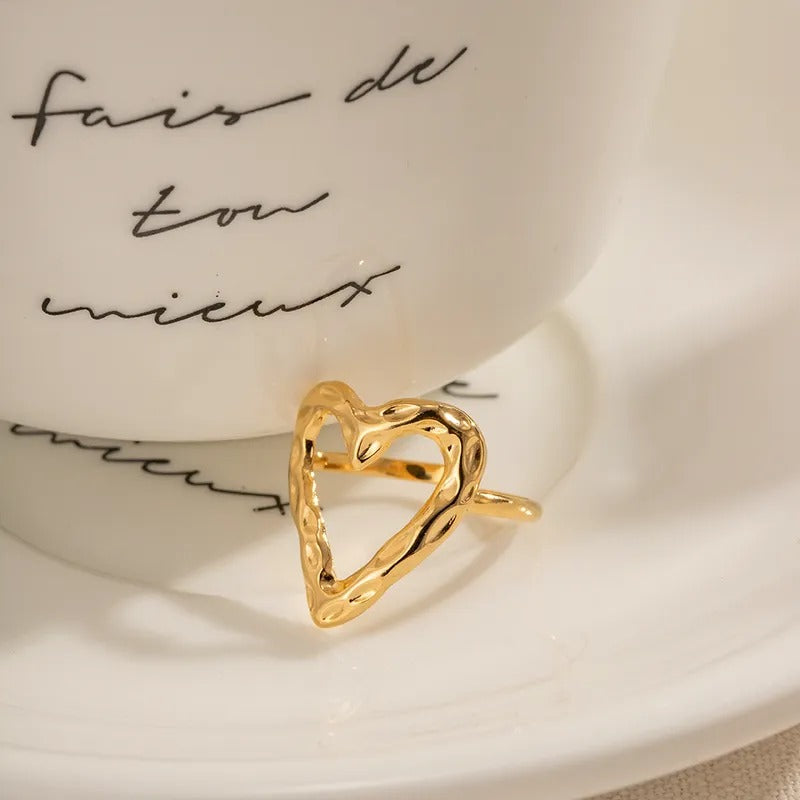 Heart Adjustable Ring