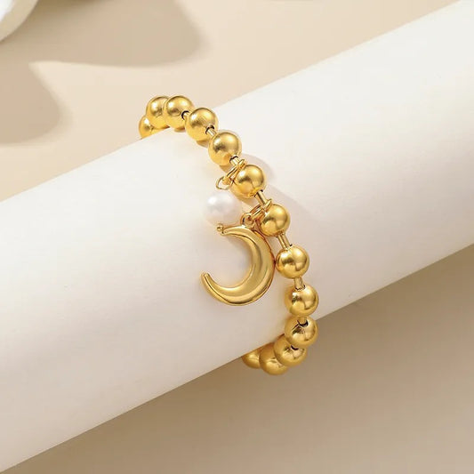 Chunky Moon Bracelet