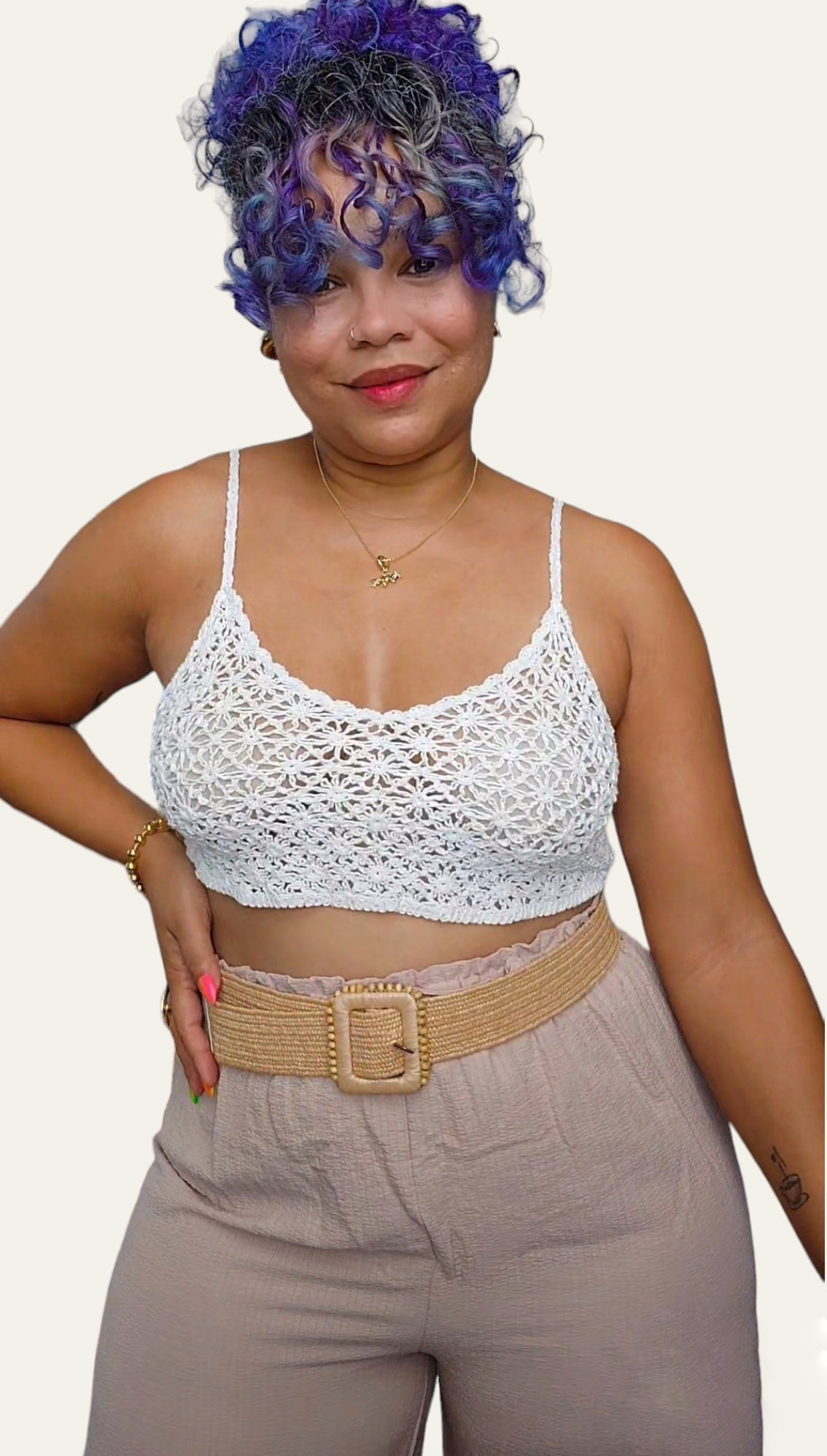 Mimi Crochet Top