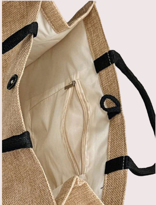 Initial Tote Bag Set