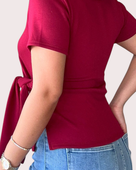 Liz Wine Top