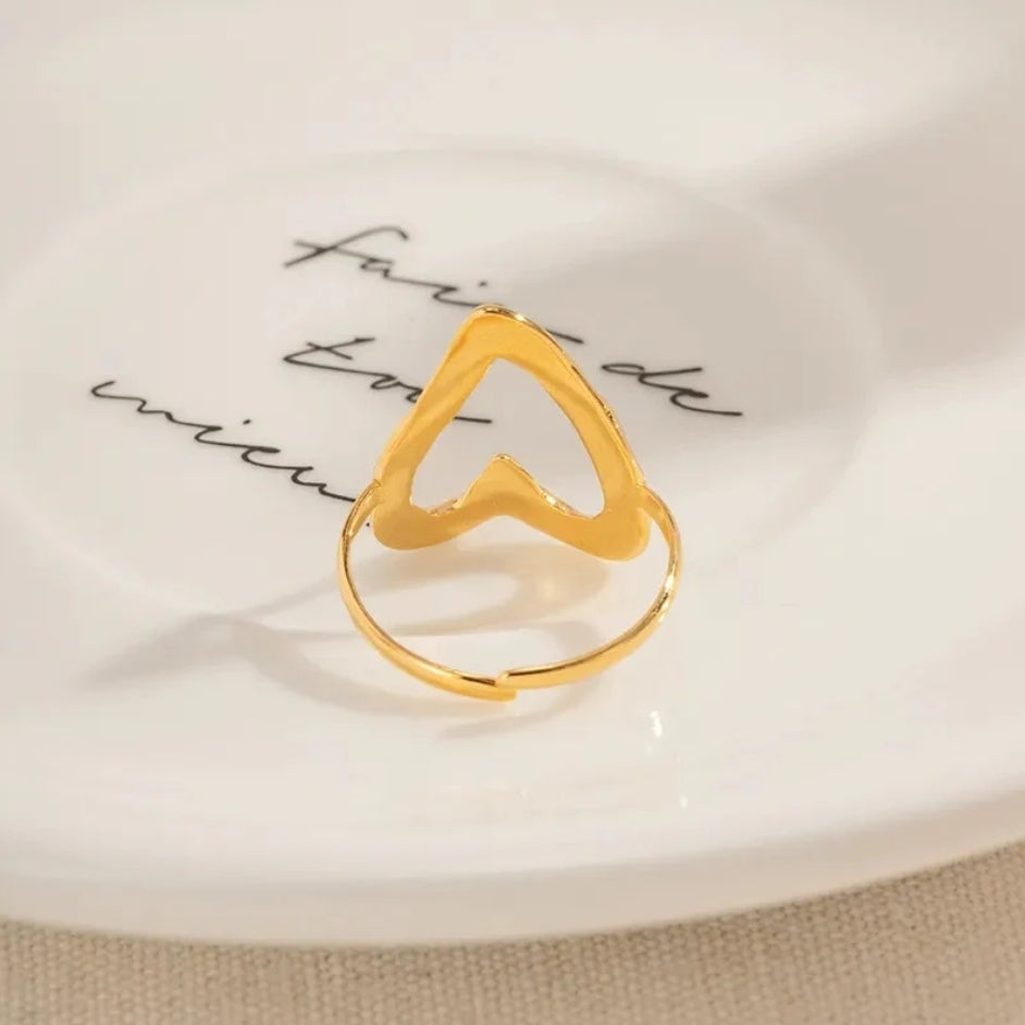 Heart Adjustable Ring