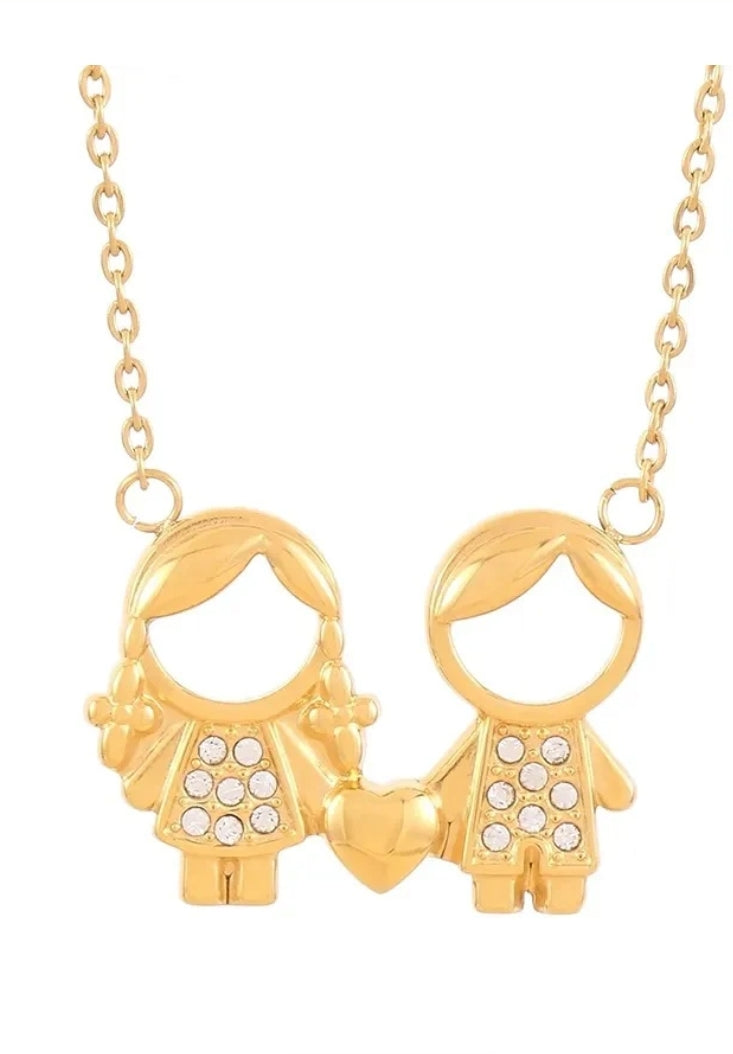 Golden Children Necklace