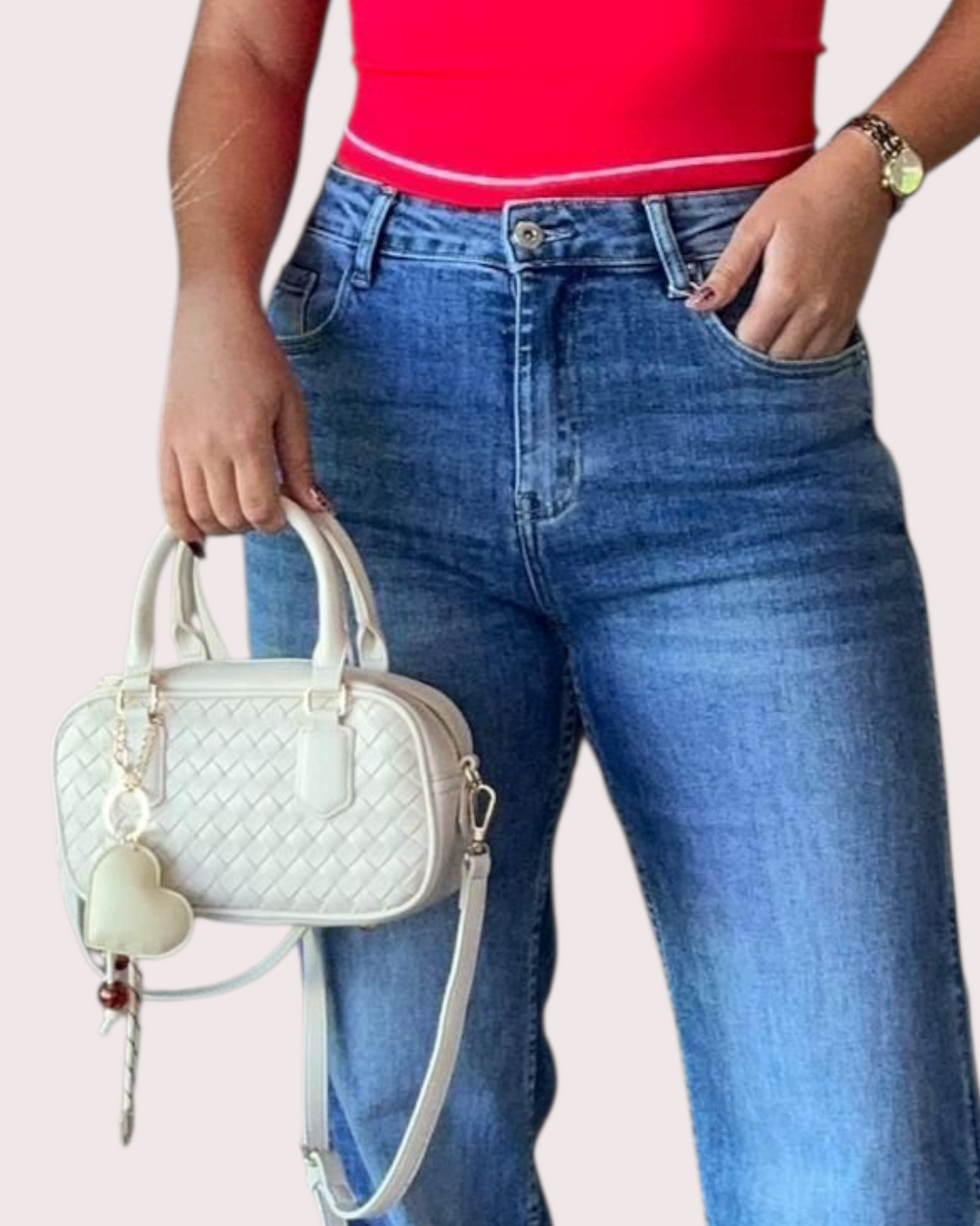 Melissa Bag with Keychain