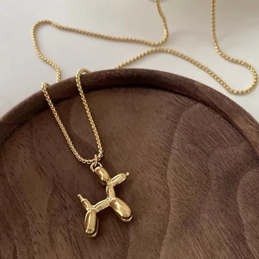 Balloon Puppy Necklace