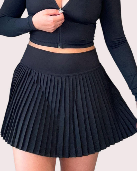 Charlotte Pleaded Skort