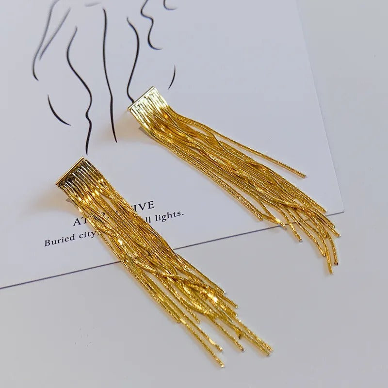 Pau Tassel Drop Earrings