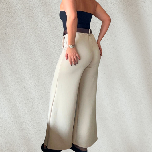Vivi Belted Wide Leg Pants