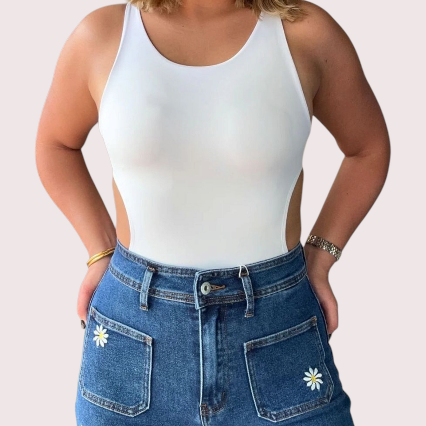 Vane Cut Out Bodysuit