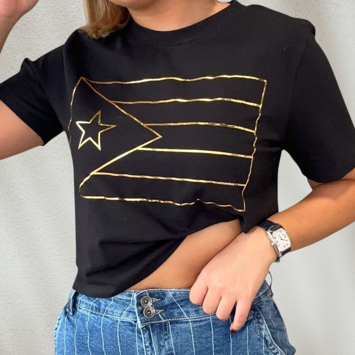 Camiseta PR Gold