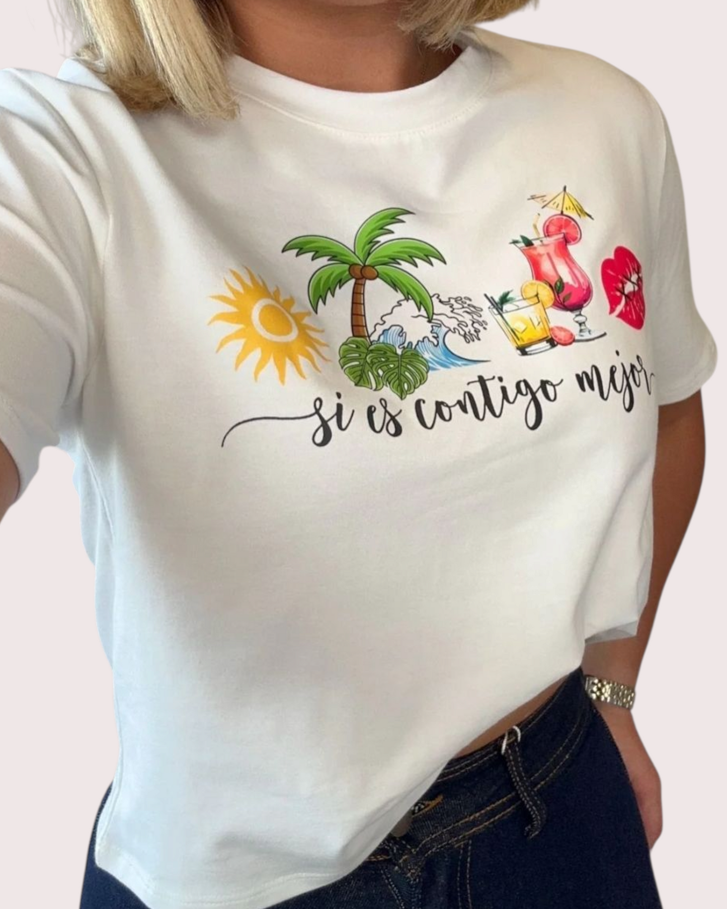 Si es contigo mejor T Shirt