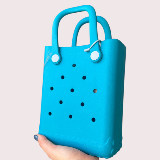 Lola Rubber Mini Tote Bag