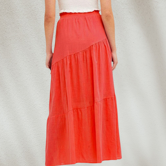 Falda maxi boho