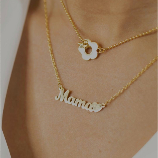 Collar de oro Mamá
