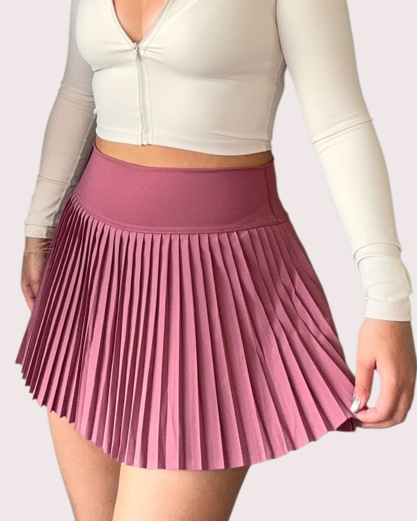 Charlotte Pleaded Skort
