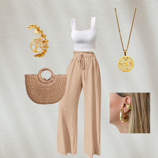 Pulsera gruesa de árbol