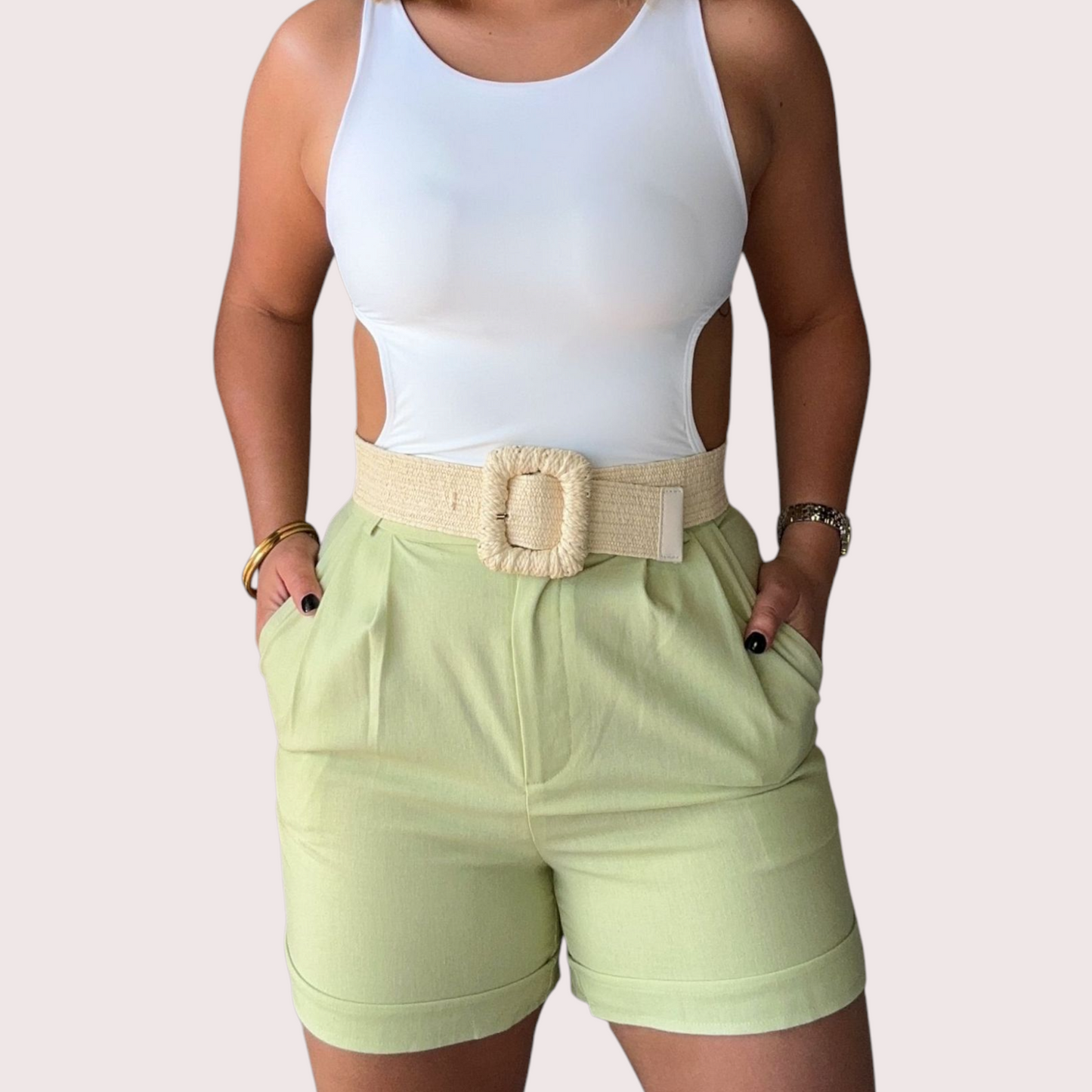 Vane Cut Out Bodysuit