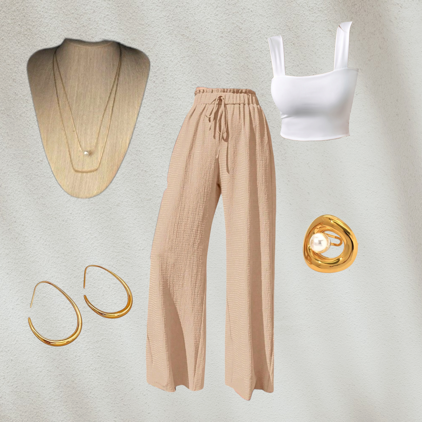 Chezy 18K Gold Hoops Earrings