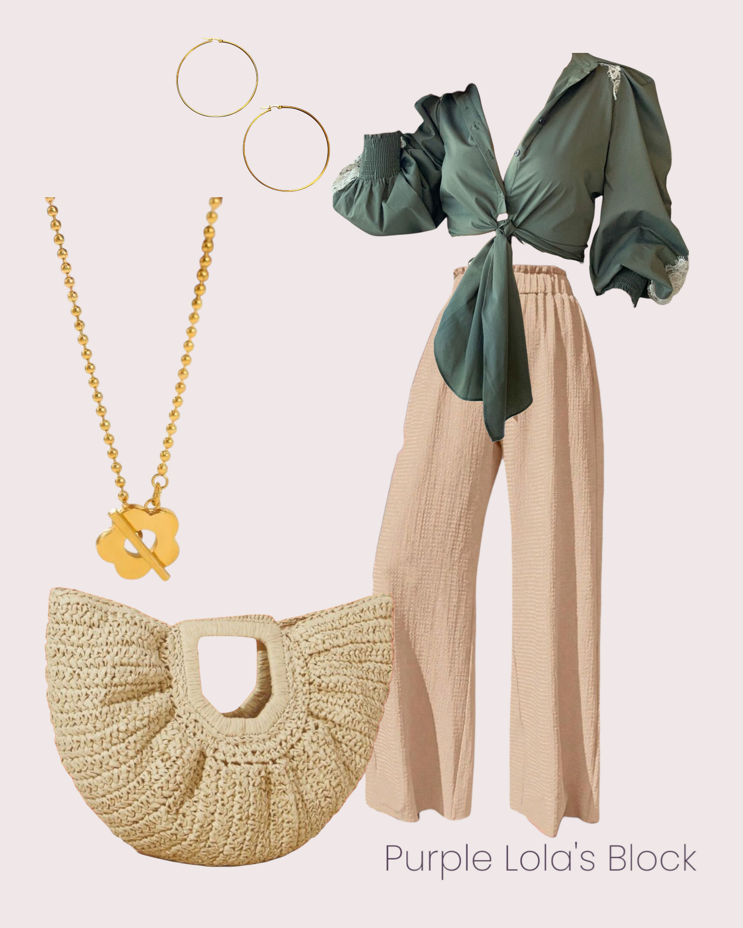 Amanda Olive Blouse