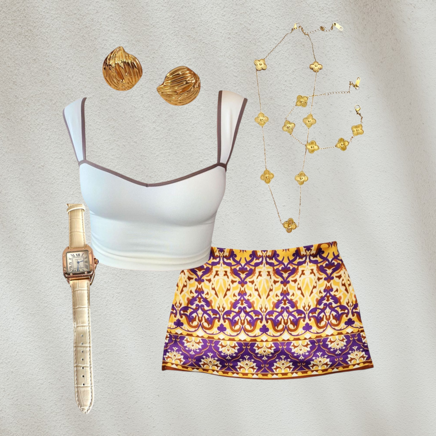 Vintage Gold Earrings