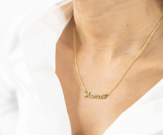 Collar de oro Mamá