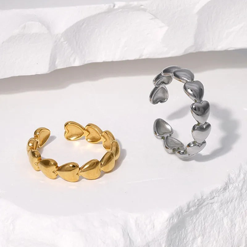 Heart Adjustable Ring