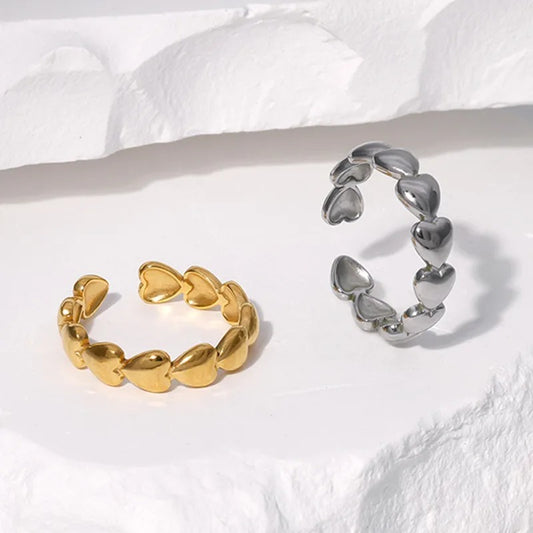Heart Adjustable Ring