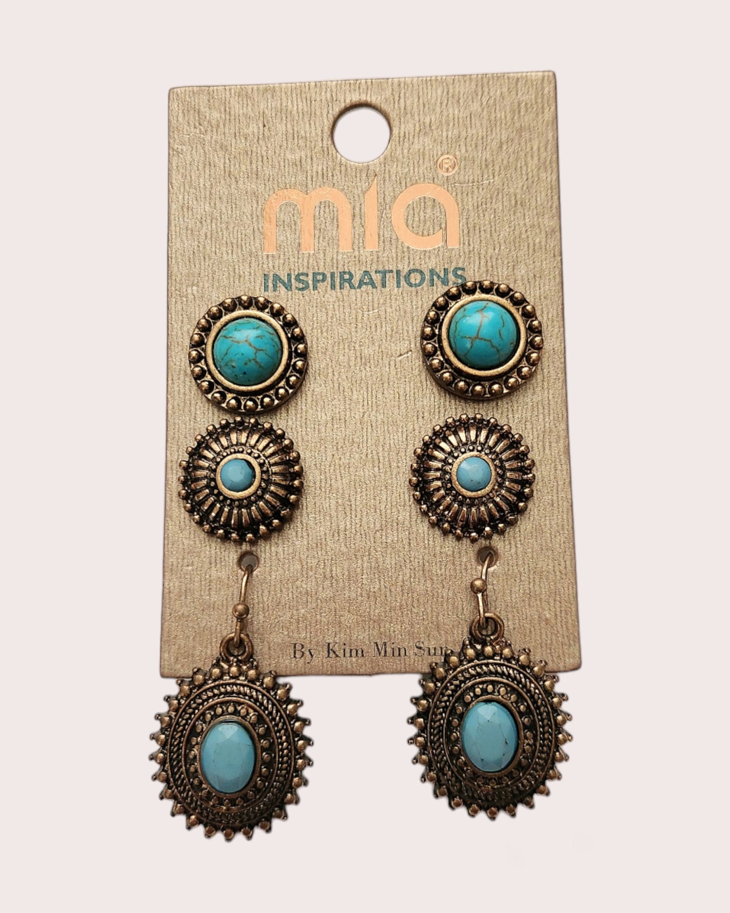 Turquoise Earring Set