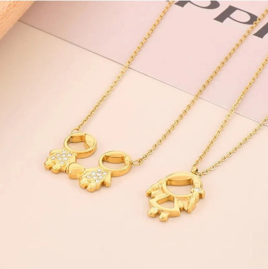 Golden Children Necklace