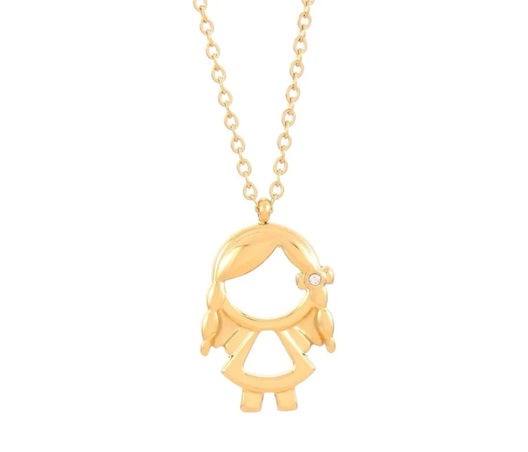 Golden Children Necklace