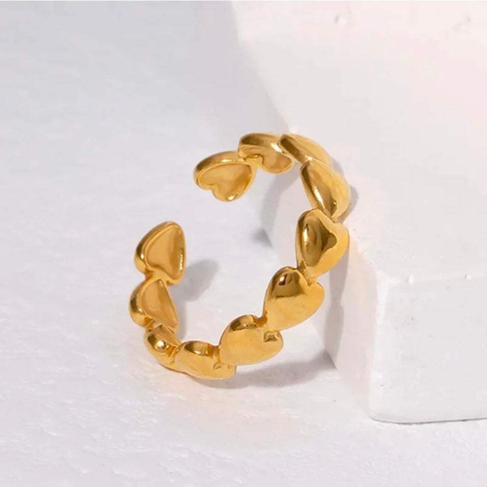 Heart Adjustable Ring