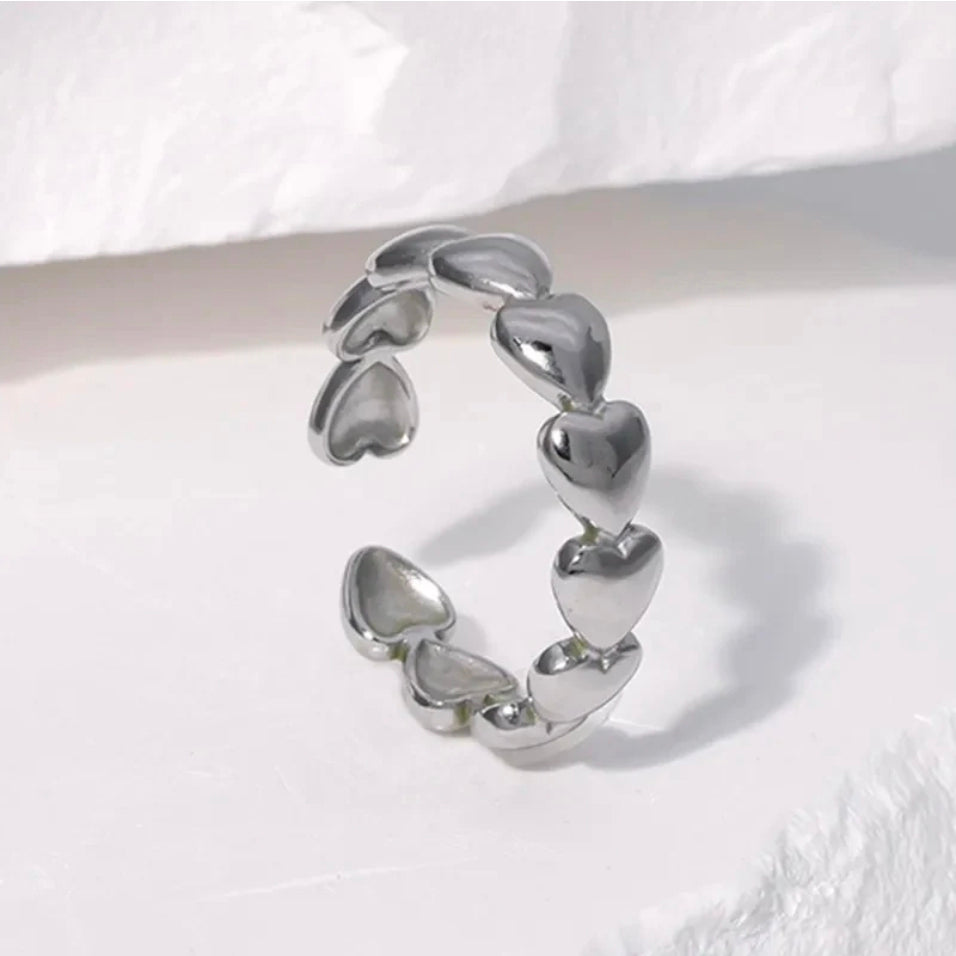 Heart Adjustable Ring