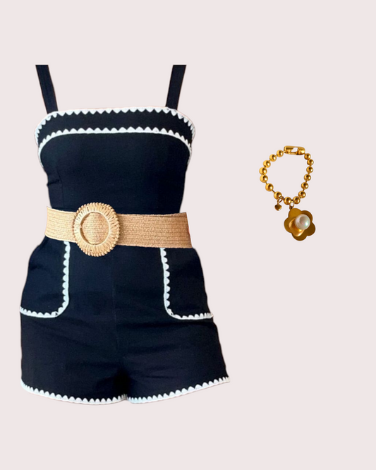 Raffia Belt