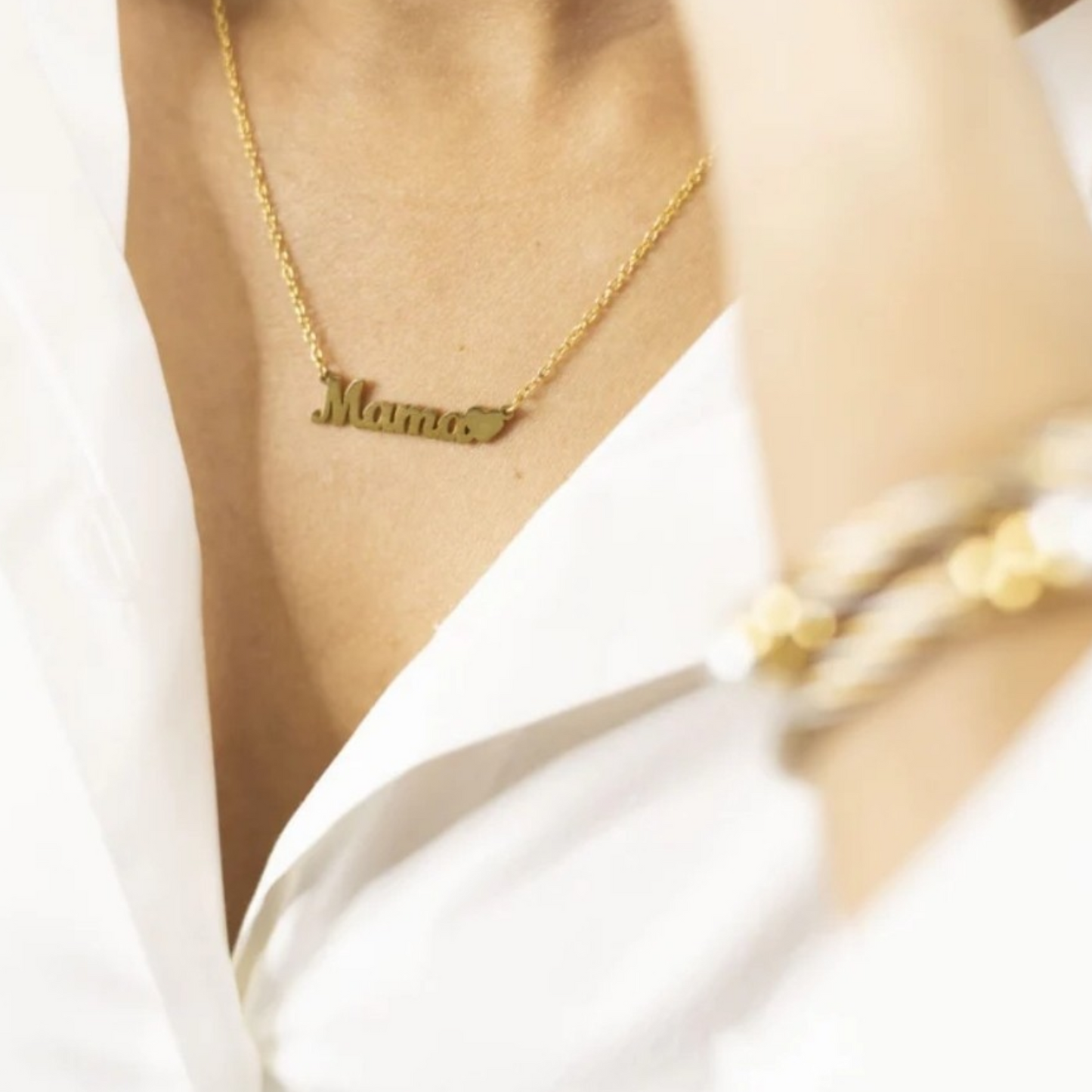 Collar de oro Mamá