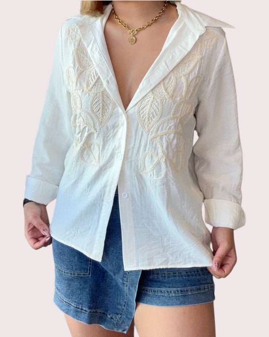Vivian Leaf Blouse
