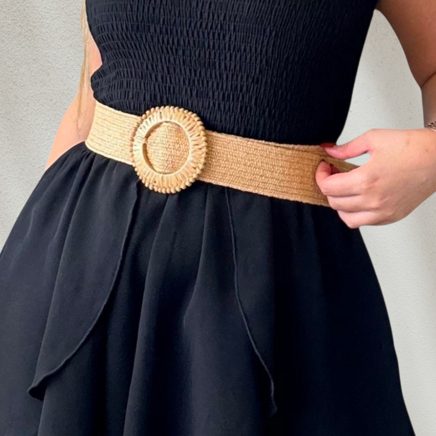 Raffia Belt