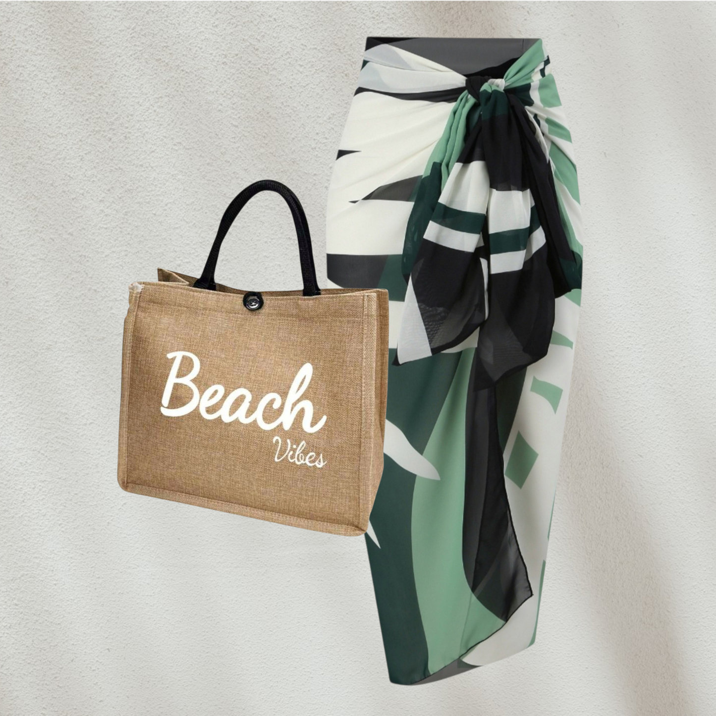 Bundle Shop The Summer Look C (1 Cover Up + 1 Cartera)