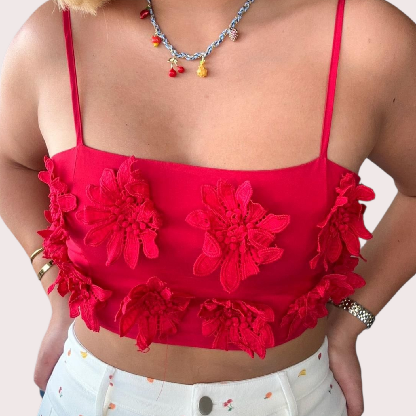 Taylor Flower Top