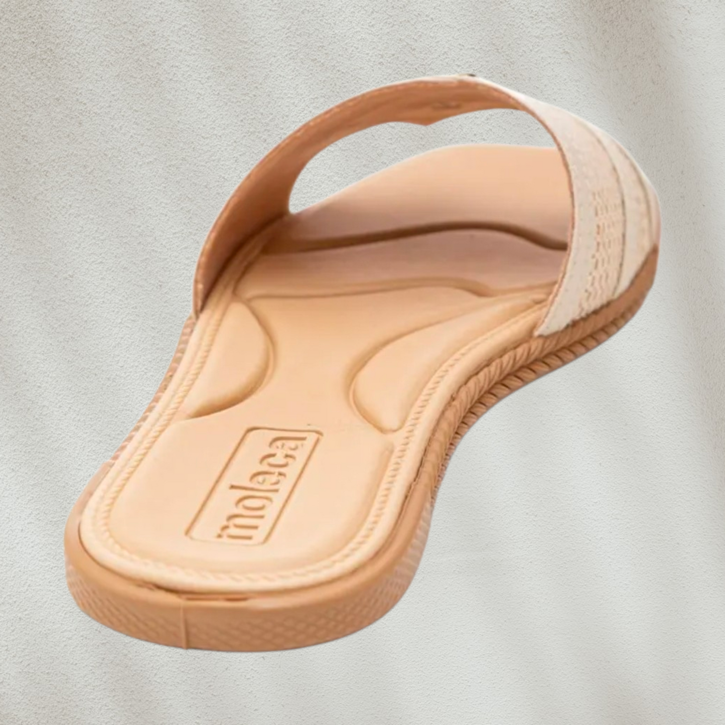 Moleca Flat Slide Sandals