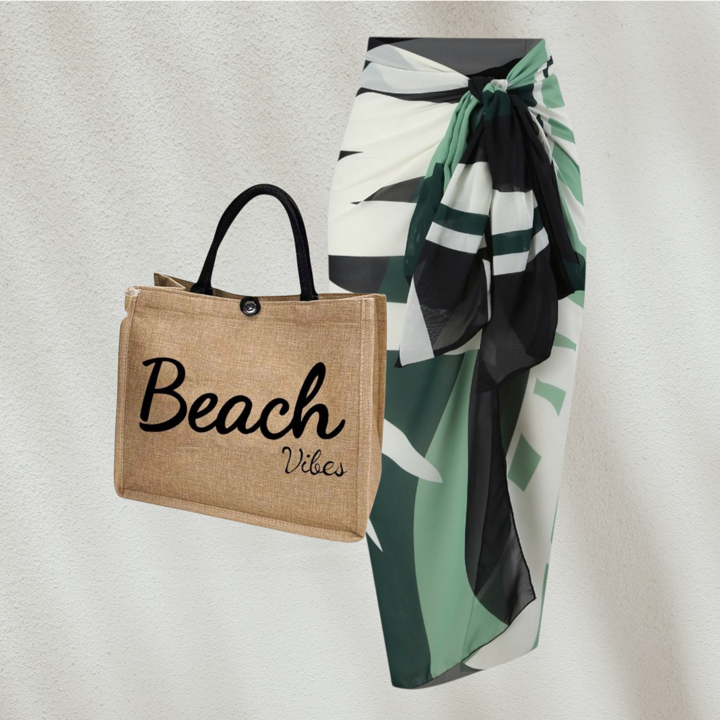 Bundle Shop The Summer Look C (1 Cover Up + 1 Cartera)