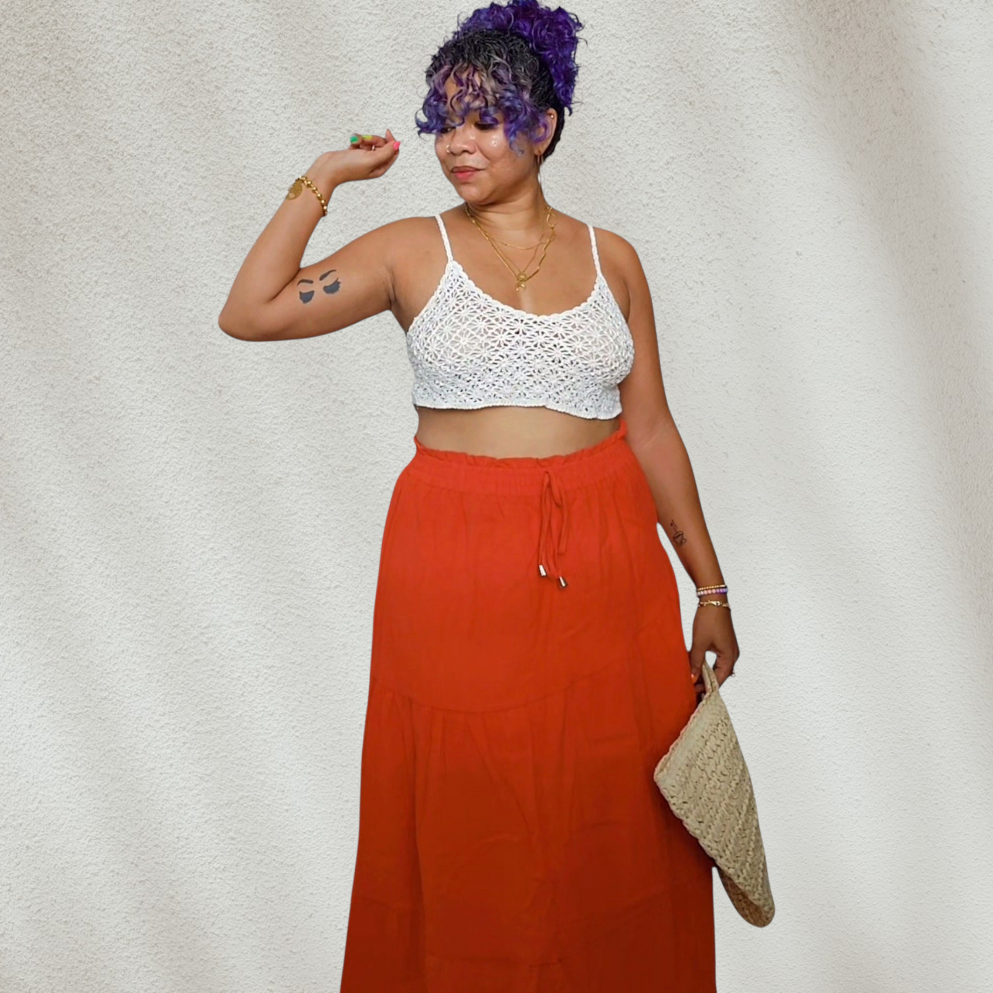 Boho Maxi Skirt