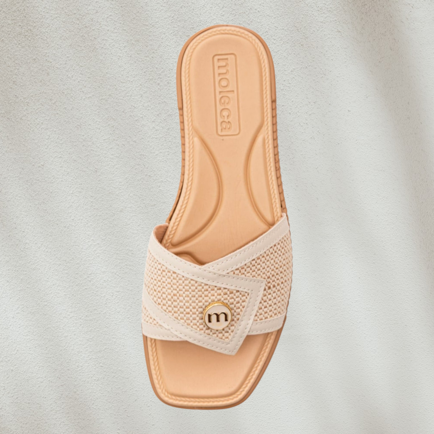 Moleca Flat Slide Sandals