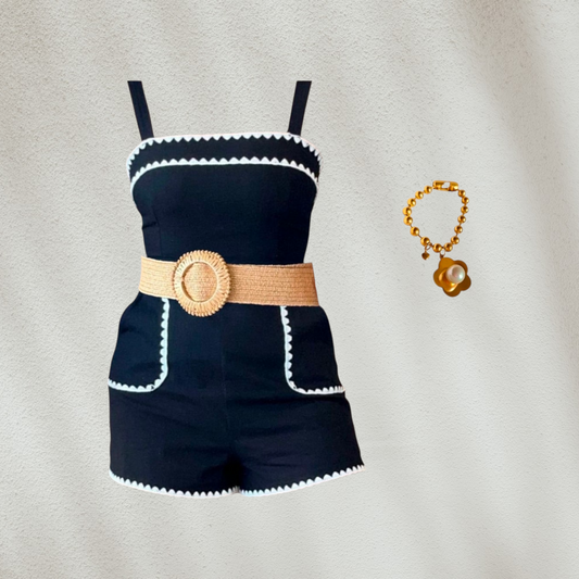 Raffia Belt