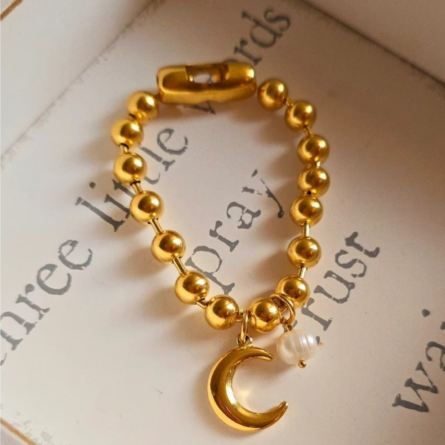 Chunky Moon Bracelet