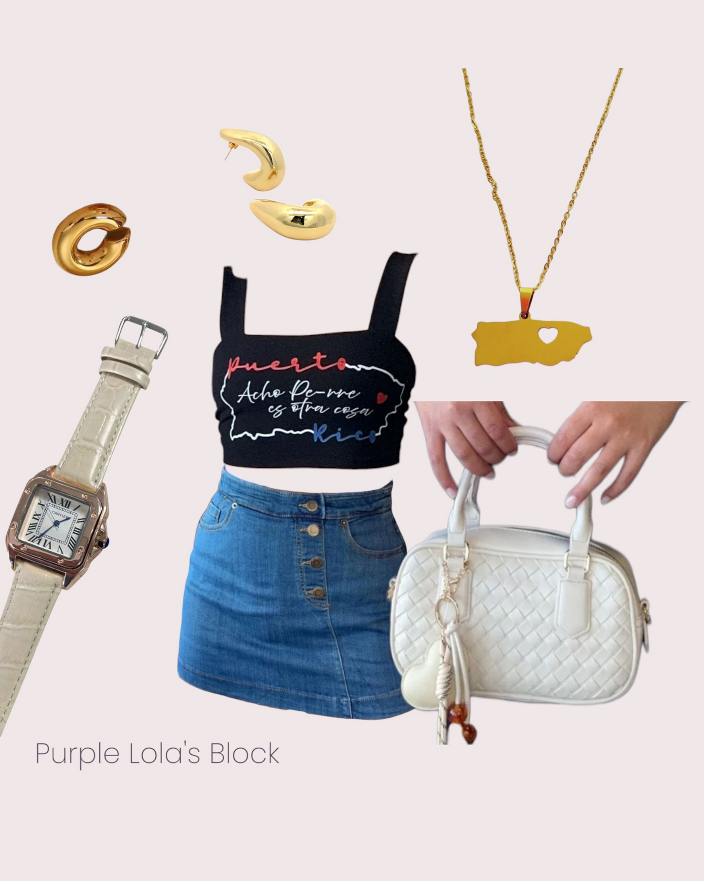 Melissa Bag with Keychain