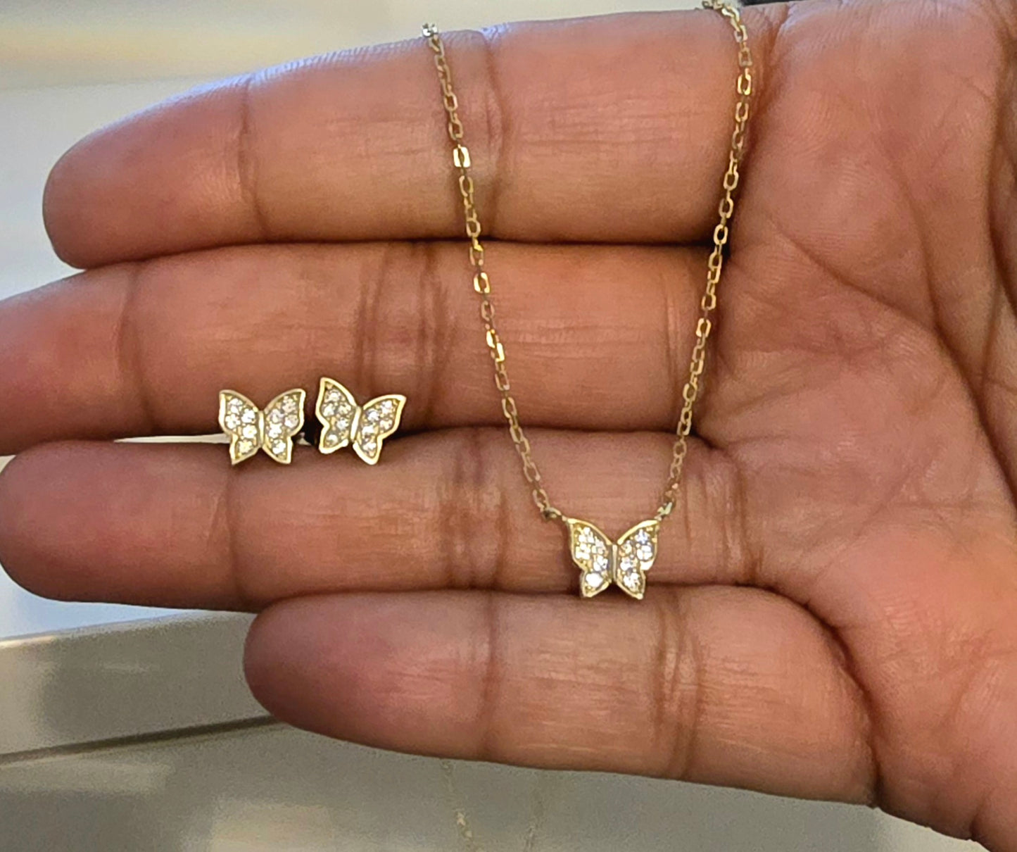 Butterfly Gold Set