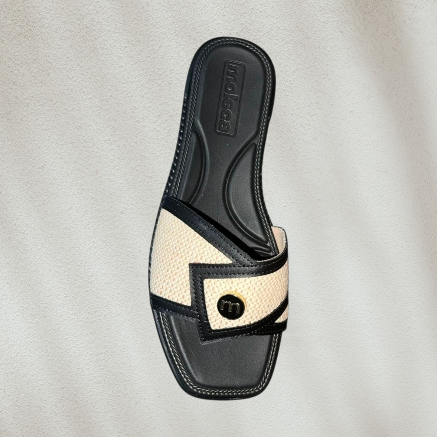 Moleca Flat Slide Sandals