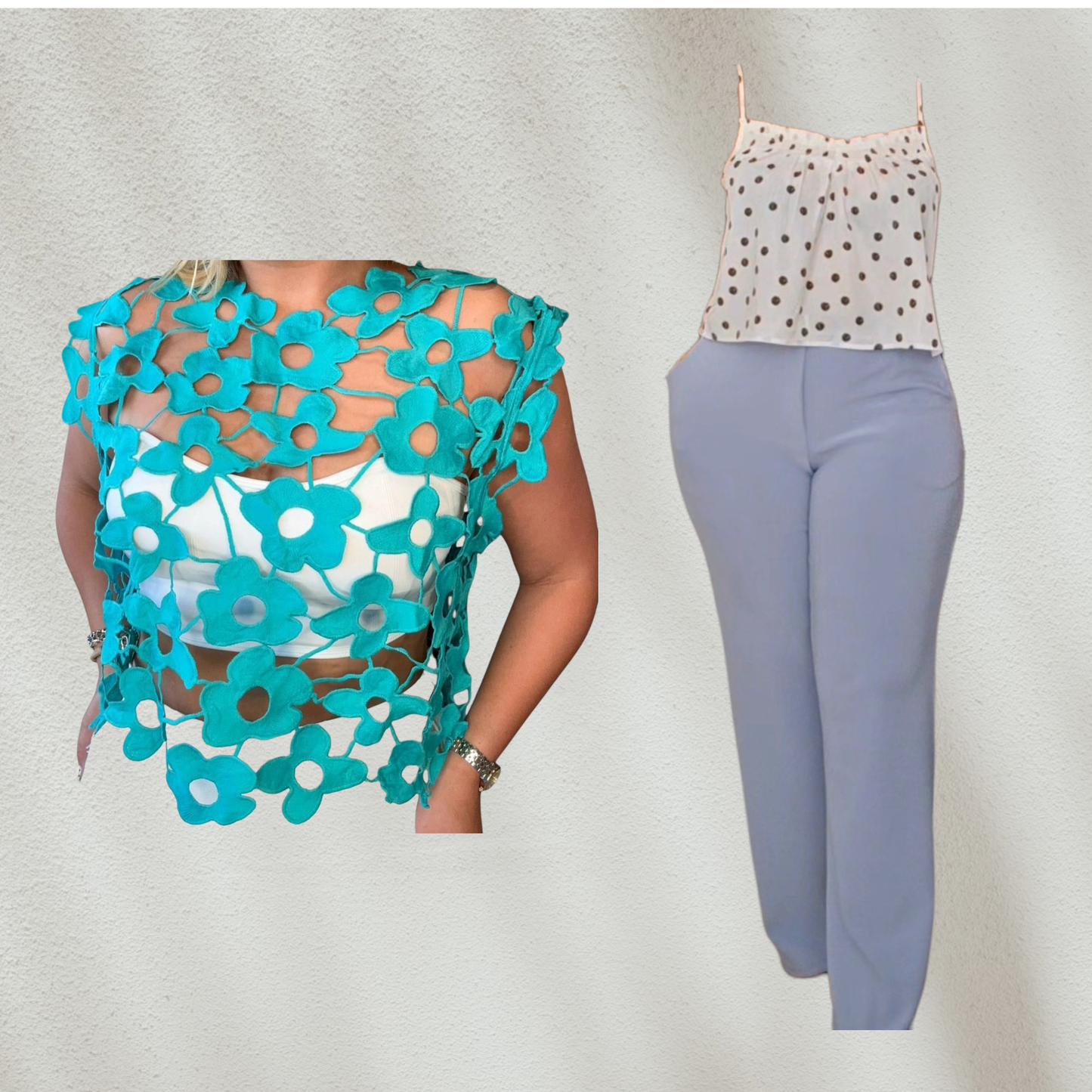 Bundle Shop The Look Medio - 3 Piezas A (1 Bottom + 2 Tops)